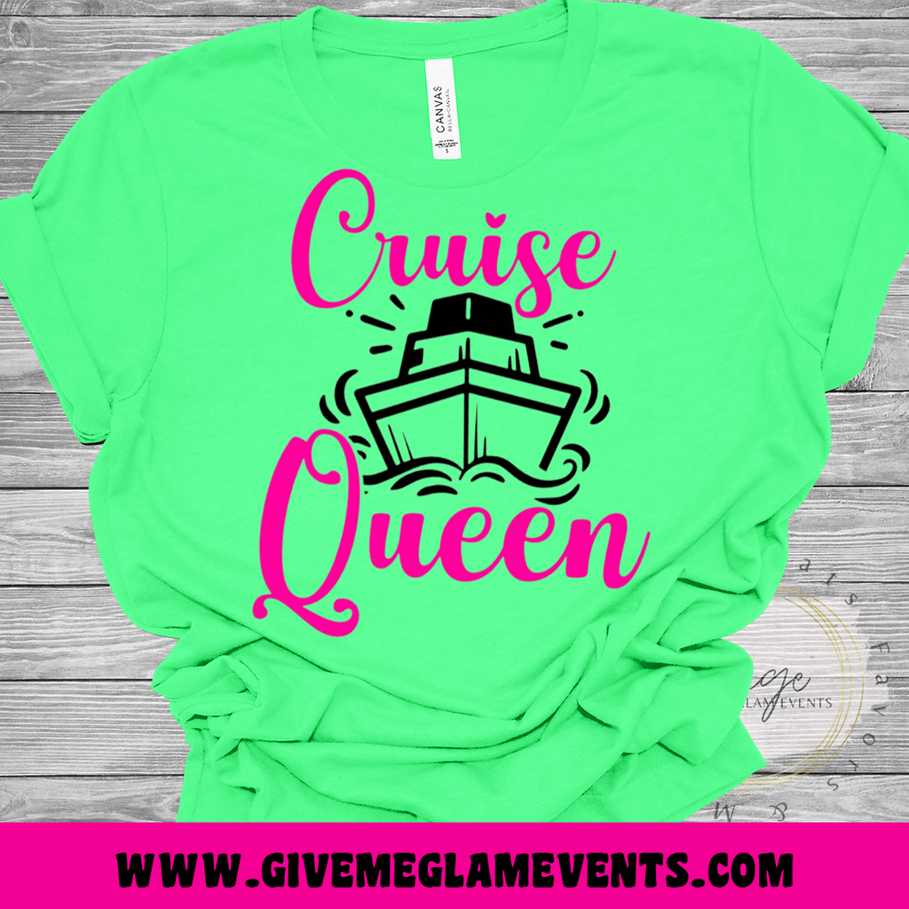 Cruise Queen Girls Trip Cruise Shirt
