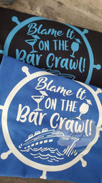 Mardi Gras Bar Crawl Pub Crawl Cruise Shirts