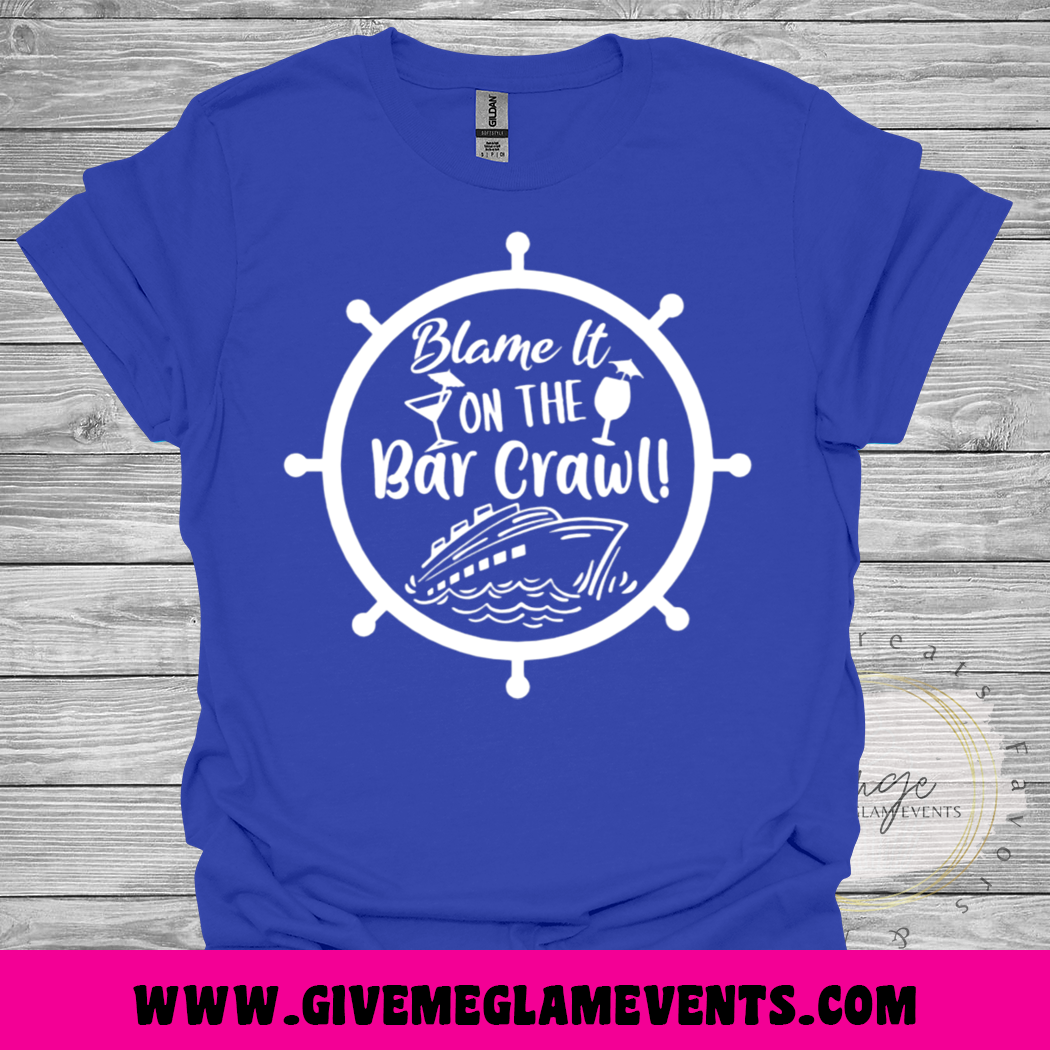 Mardi Gras Bar Crawl Pub Crawl Cruise Shirts (June)