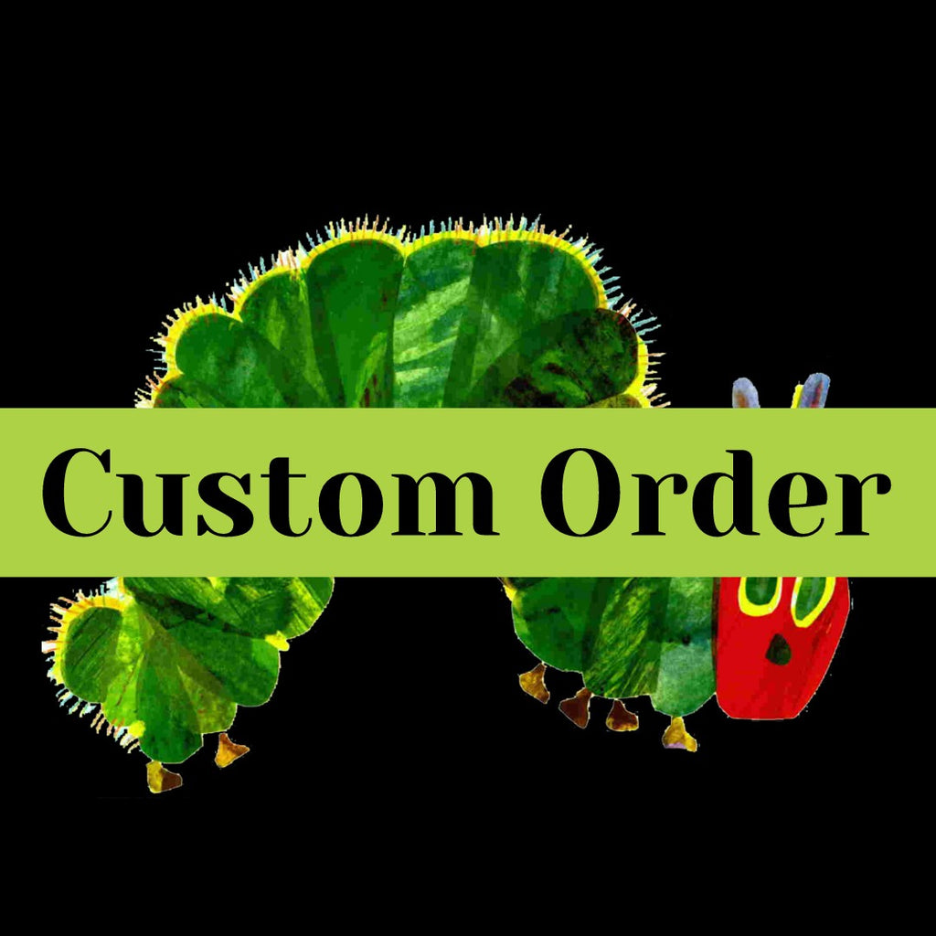 Custom Order For Ericka Digital Invitation, Caterpillar Invite