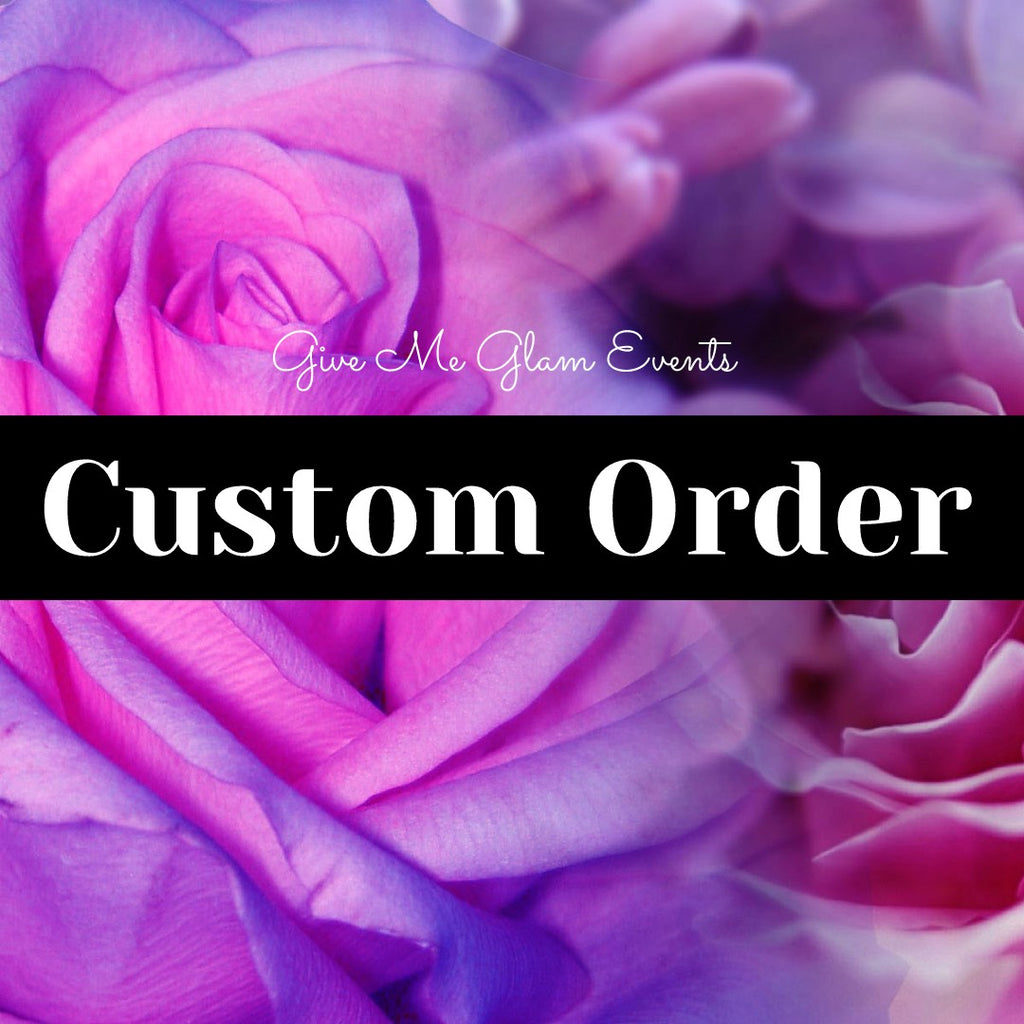 Custom Party Favor Order For Moses Queen (Sharon)
