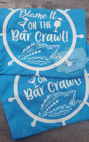 Magic Bar Crawl Pub Crawl Cruise Shirts (RUSHED)