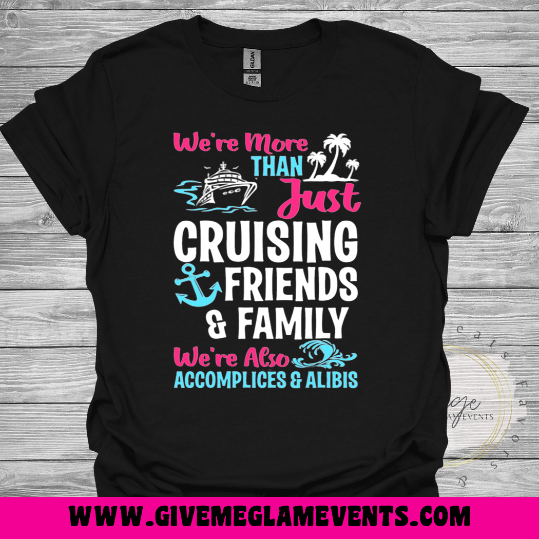 Friends & Family Alibi Cruise Shirts