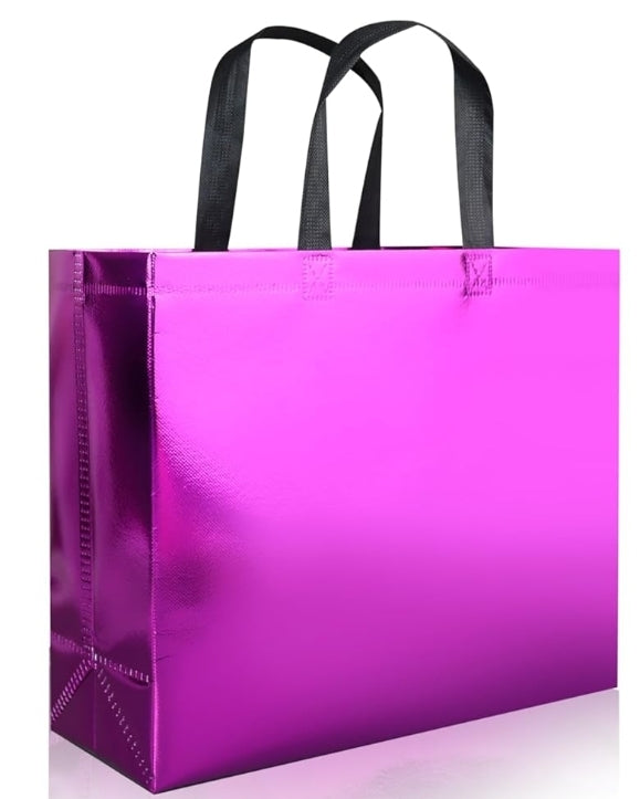 Personalized Reusable Gift Bags Custom Tote Glam Bags