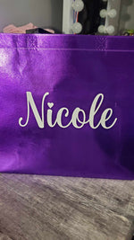 Personalized Reusable Gift Bags Custom Tote Glam Bags