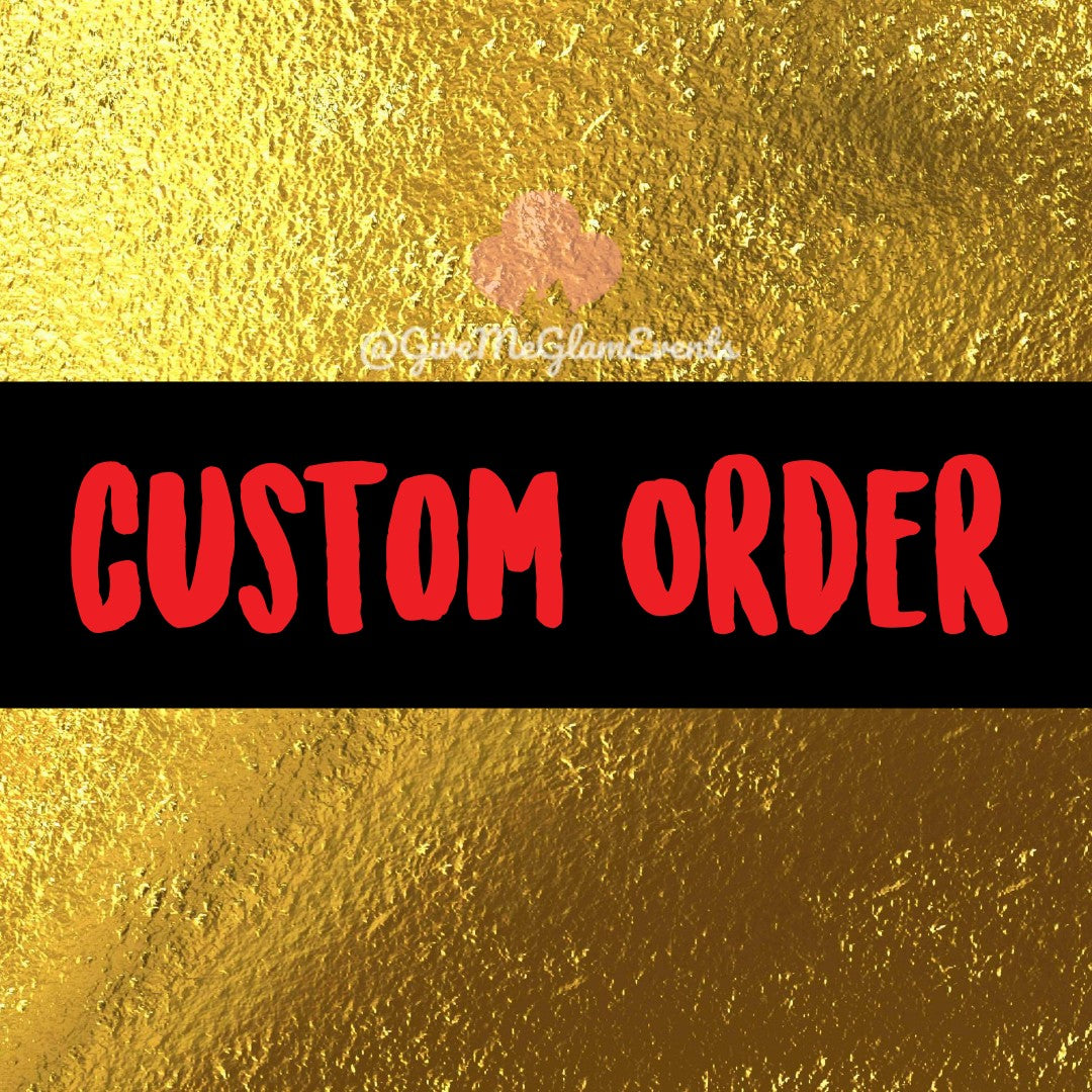 Custom Order Sneaker Pringle Party Favor Wrappers 1.3oz For Amber