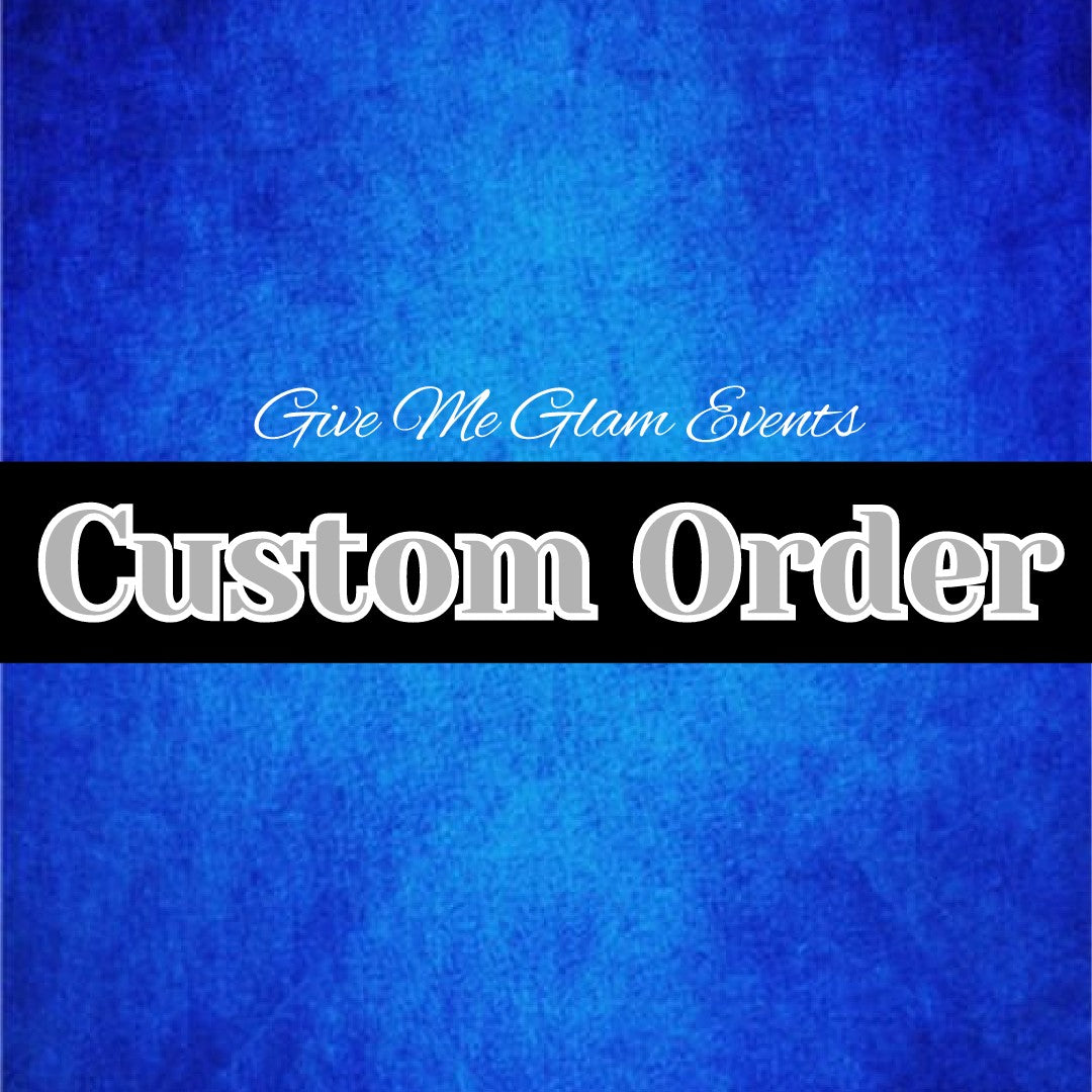 Custom 16th Bday Treat Favor Order For Ashley