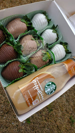 Mother's Day Chocolate Covered Strawberry Latte Frappe Boxes (LOCAL PICKUP ONLY)