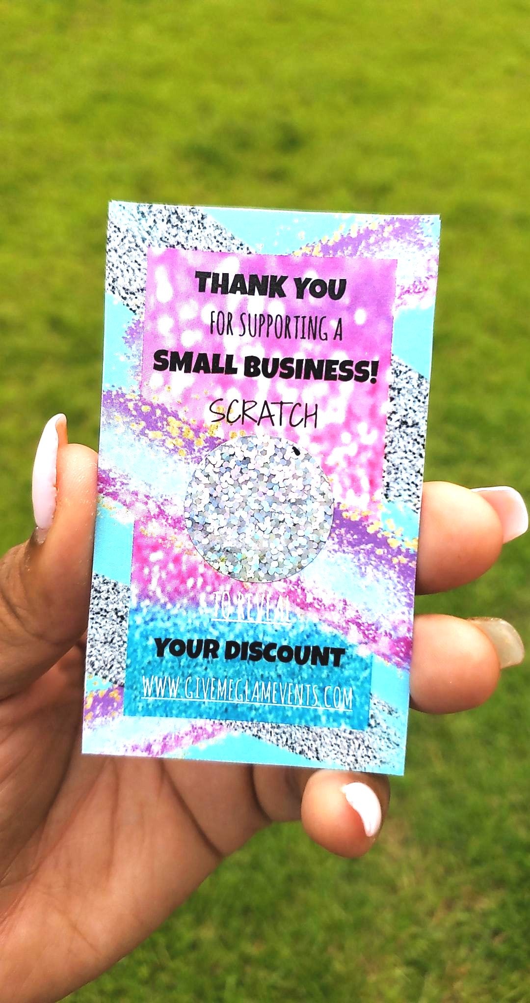 Business Thank You Loyalty Discount Reward Cards Printing Service