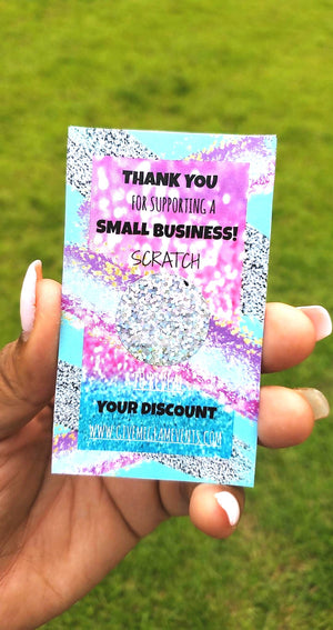 Business Thank You Loyalty Discount Reward Cards Printing Service