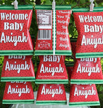 Watermelon Baby Shower Chip Bags - Treat Favor Bags - Digital -Printed - Assembled