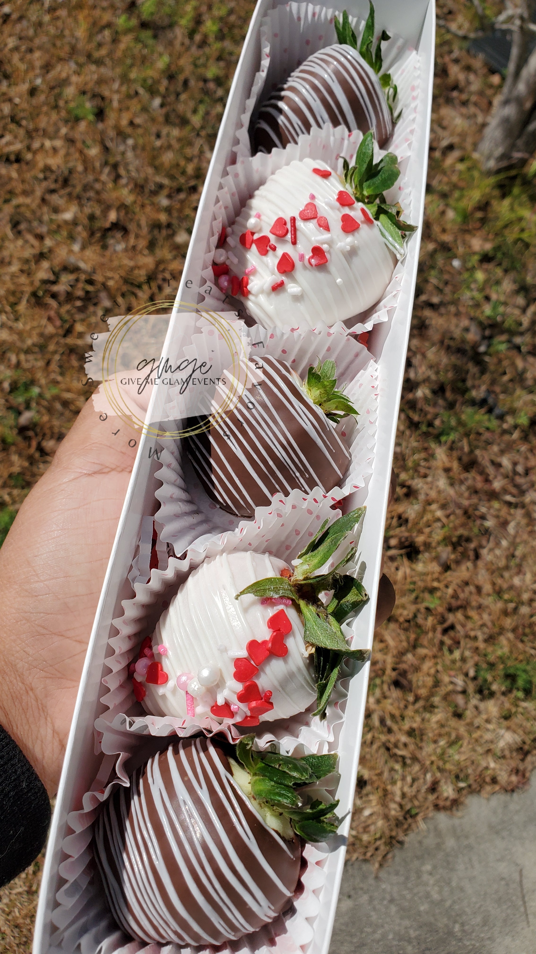 5ct Chocolate Covered Strawberry Boxes (LOCAL PICKUP ONLY)