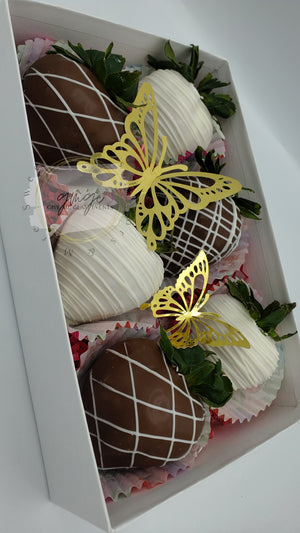 Mother's Day Themed Chocolate Covered Strawberry Boxes (LOCAL PICKUP ONLY)