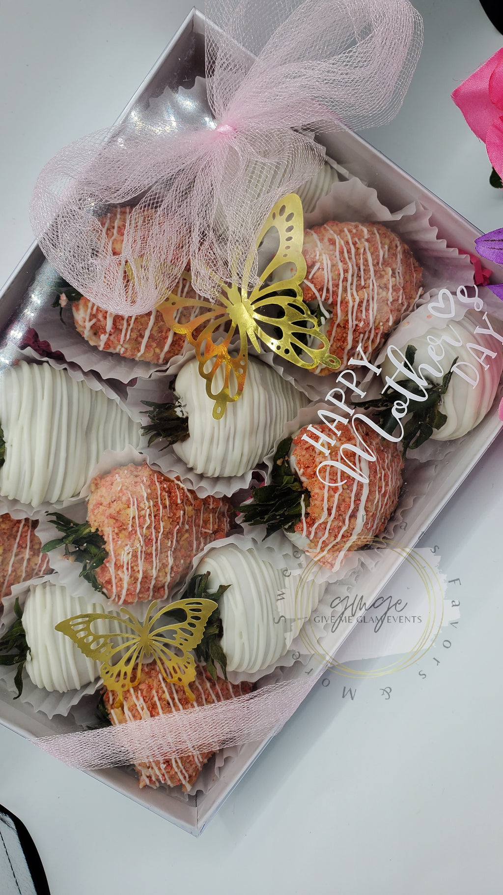 Mother's Day Gourmet Chocolate Covered Strawberry Boxes (LOCAL PICKUP ONLY)