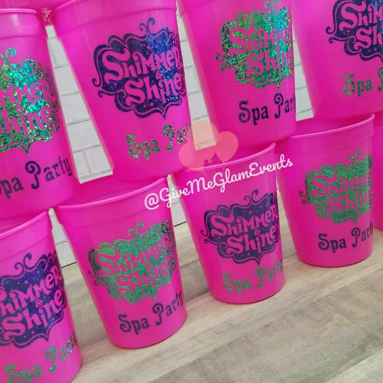 Custom Kids Party Cups - Personalized Party Favor Cups