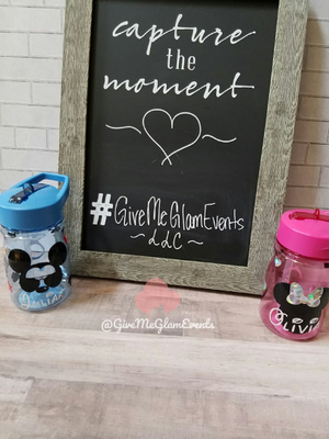 Custom Personalized Kids Water Bottles – Give Me Glam Events Creations
