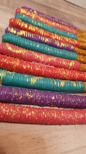 Arabian Nights Moroccan Theme Chocolate Covered Splatter Pretzels Rods 1 Dozen (12ct)