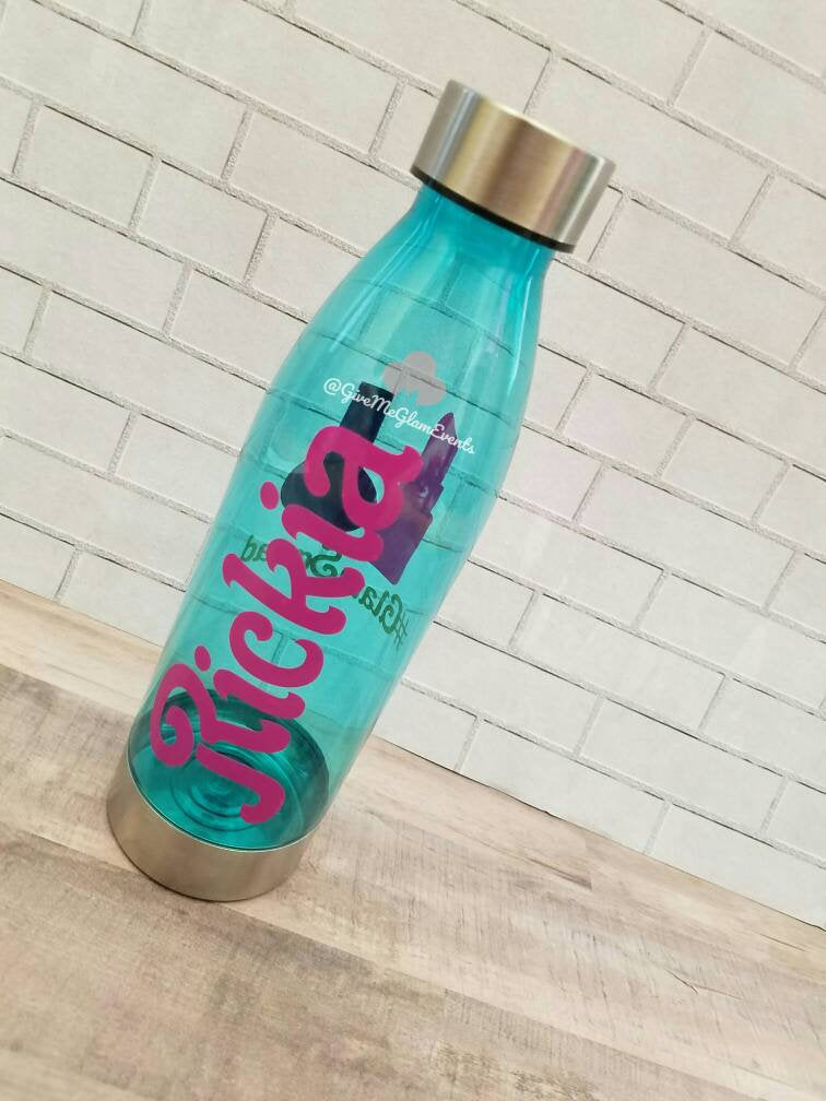 Spa Party Spa Day Custom Personalized Adult Water Bottles